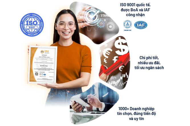 Chứng nhận ISO 9001:2015 – Hệ thống quản lý chất lượng được công nhận quốc tế