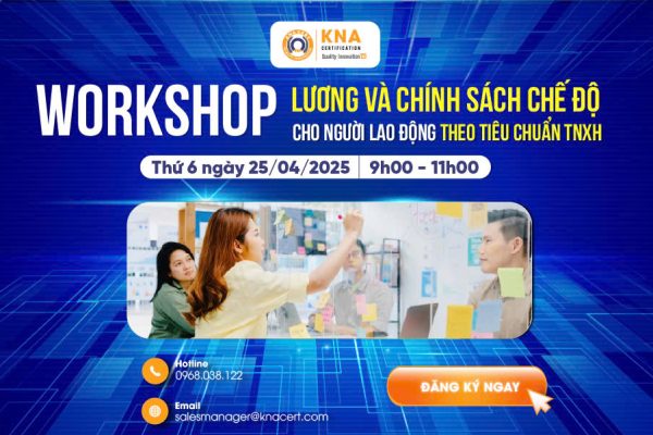 THƯ MỜI THAM DỰ HỘI THẢO TRỰC TUYẾN MIỄN PHÍ  “Lương và chính sách chế độ cho người lao động theo tiêu chuẩn trách nhiệm xã hội”