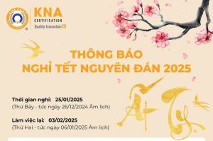 PQI thông báo lịch nghỉ tết Nguyên Đán 2025
